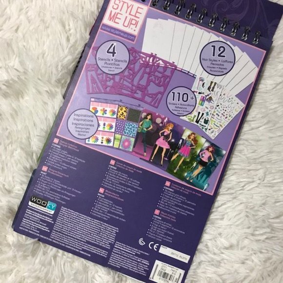 NWOT Designer Sketchbook Style Me Up! & Triple Strand Stone & Bead Bracelet Set - Picture 6 of 11